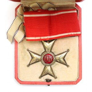 II RP, Komandérský kříž Řádu Polonia Restituta v pouzdře