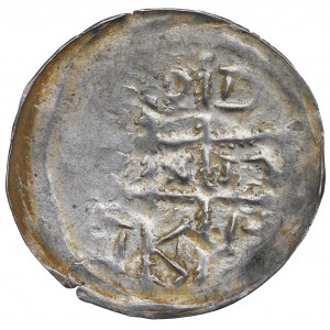 Slezsko, Boleslav I. Vysoký, denár ca. 1185/90-1201, Vratislav