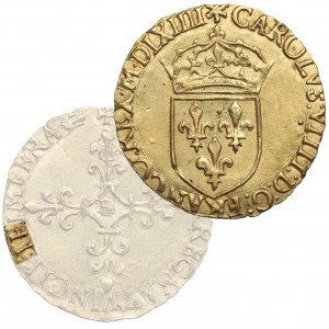 France, Charles IX, Ecu d'or 1564, La Rochelle