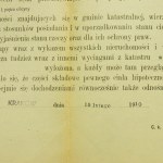 Obwieszczenie o księgach gruntowych, Kraków, 1910r.