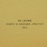Sprawozdanie Klubu Radnych Centrum, Lwów, 1911r.