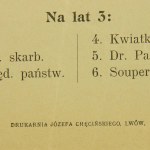 Lista Związku chrześcijańsko - narodowego na wybory do rady miasta, Lwów.