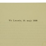 Ulotka agitacyjna Zarządu Stronnictwa Katolicko - Narodowego- wybory do rady miasta, Lwów, 1908r.