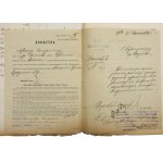Akta sprawy sądowej żyda Chaima Cukiera, 1913r, Szydłowiec