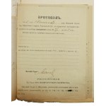 Akta sprawy sądowej żyda Chaima Cukiera, 1913r, Szydłowiec