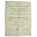 Zbiór ponad 60 dokumentów polskiego profesora genetyki roślin: Stefan Lewicki (1890 - 1975)