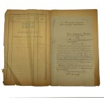 Komplet akt sądowych żyda Chaima Lesmana z Szydłowca, 1912r.