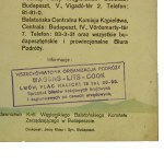 Balaton Węgry -polski folder reklamowy z okresu II RP.