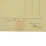 Wyciąg z rejestru Urzędu Patentowego ze znakiem towarowym 1937r.