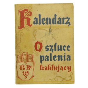 Kalendarz reklamowy firmy Herbewo, 1938r.