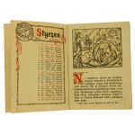 Kalendarz reklamowy firmy Herbewo, 1938r.