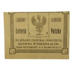 Collection of Polish lottery tickets from 1783-1939