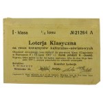 Collection of Polish lottery tickets from 1783-1939