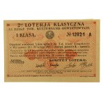 Collection of Polish lottery tickets from 1783-1939