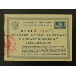 Collection of Polish lottery tickets from 1783-1939