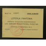 Collection of Polish lottery tickets from 1783-1939