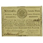 Collection of Polish lottery tickets from 1783-1939