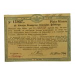 Collection of Polish lottery tickets from 1783-1939