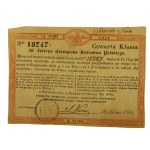 Collection of Polish lottery tickets from 1783-1939