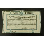 Collection of Polish lottery tickets from 1783-1939