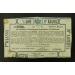 Collection of Polish lottery tickets from 1783-1939