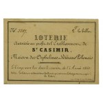 Collection of Polish lottery tickets from 1783-1939