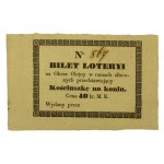 Collection of Polish lottery tickets from 1783-1939