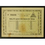 Collection of Polish lottery tickets from 1783-1939