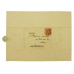 Telegram patriotyczny Na Cel Narodowy i Dobroczynny - Adam Mickiewicz, 1925 r