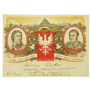 Telegram patriotyczny Mąż jest - kto idzie, gdzie rozum hetmani, 1922 r