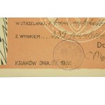 Diplomschießwettbewerb D.O.K. V, Krakau, 1930r