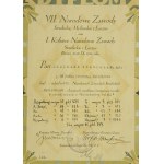 Diplom, Schießwettbewerb, Poznań, 1932r