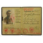 Dokumenty posterunkowego policja Lwów, 1933r
