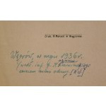 Afisz Związek Rezerwistów, Węgrów, 1936r