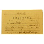Protokoll des Stadtgerichts - Łask, 1932