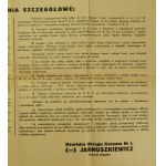 Leaflet - decree of Gen. Jarnuszkiewicz of 1933 on the enlistment of volunteers in the Polish Army