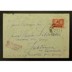 Umschlag adressiert an General Władysław Sikorski
