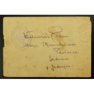 Envelope Regiment IV Polish Legions