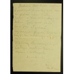Brief vom Pfadfinderpostamt Warschauer Aufstand 1944.