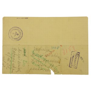 Brief - Feldpost Warschauer Aufstand 1944.