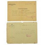 Group of documents 3rd airborne regiment Poznań 1929r
