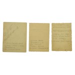 Group of documents 3rd airborne regiment Poznań 1929r