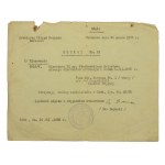 A set of documents of a non-commissioned officer of the Polish Army, Katyn