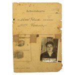 Documents of the victim of the Third Reich