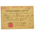 Documents of the victim of the Third Reich