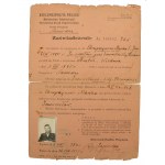 A set of documents following a forced laborer, 2nd St.