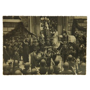 Photo of the funeral-Marshal Jozef Pilsudski, W.Pikiel
