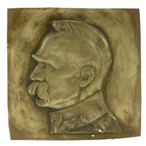 Profil marszałka Piłsudskiego