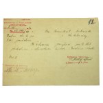 Group of documents - police, Brest-on-the-Bug, II RP