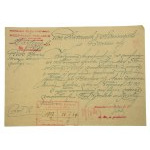 Group of documents - police, Brest-on-the-Bug, II RP